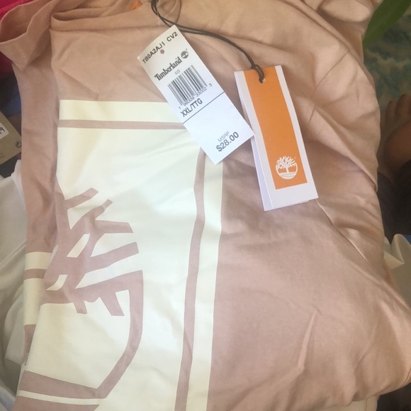Timberland Men’s Stack Logo T-Shirt NWT - Picture 2 of 2